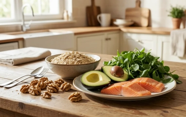 Alimentación para controlar la hipercolesterolemia