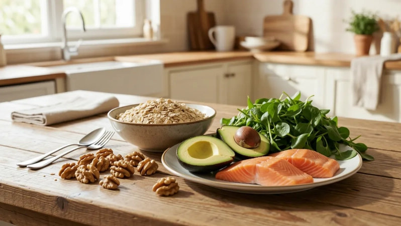 Alimentación para controlar la hipercolesterolemia